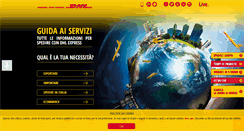 Desktop Screenshot of dhlwelcomepack.it